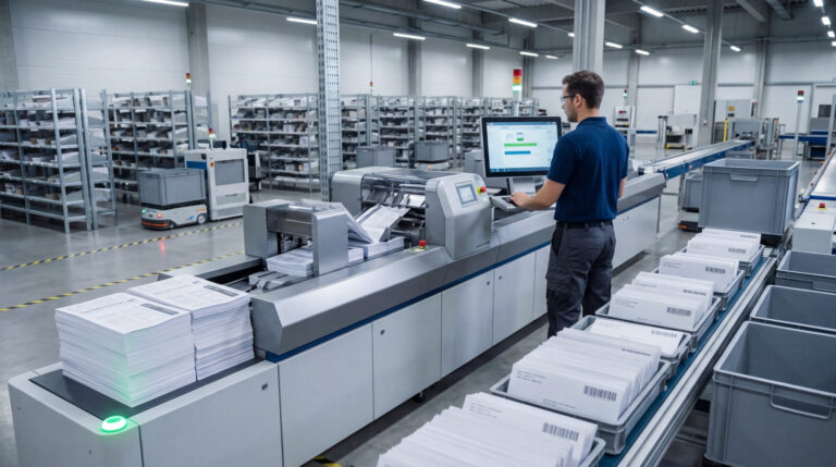 Mise sous pli : services de traitement et routage